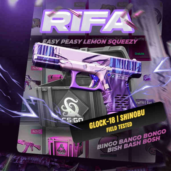  03/10 • SORTEIO TRIPLO - Glock-18